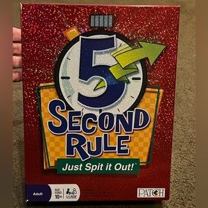 Fun Party Game! 5 Second Rule